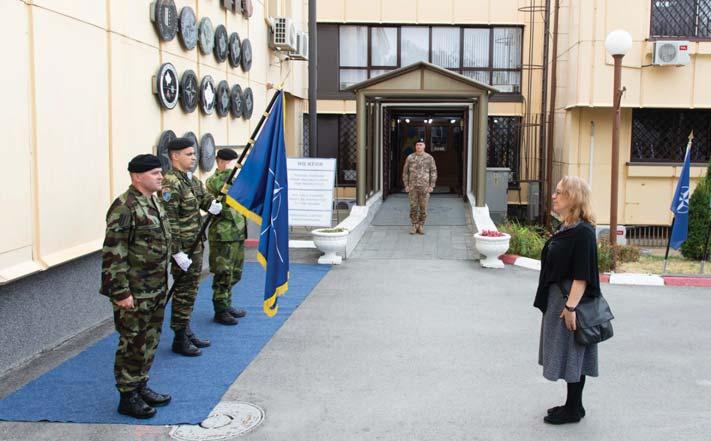 03 OCT 2018 KFOR Commander, Major General Salvatore Cuoci, received the visit of