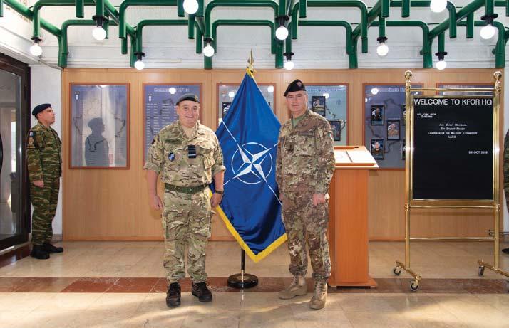 16 OCT 2018 KFOR Commander, Major General Salvatore Cuoci, received the visit of