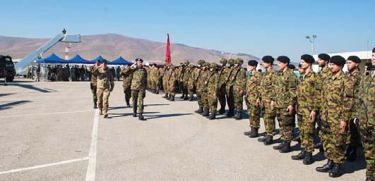 (RECCE) Detachment, the dedication of the SIWSS Medical Team and the Role 1 at Camp Film City, the capacity of the SWISS pilots and of the aviation