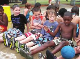* water sports * meeting new friends Thanks to the generosity of Golden Corral guests, Camp Corral is