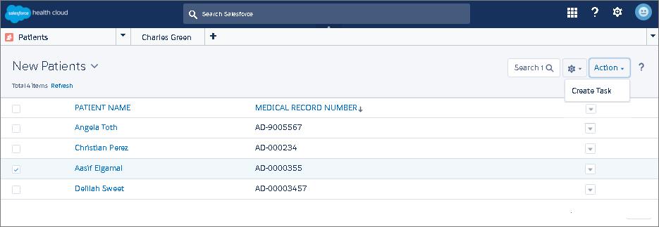Use the Patient Card for a Comprehensive View of Your Patient Click a patient s name to view details about the patient in the console. Click a column heading to sort in ascending or descending order.