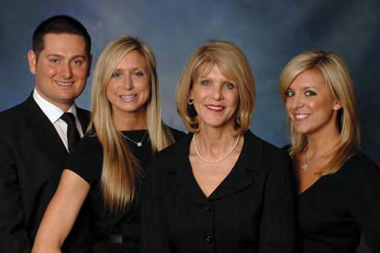 Sports Executives by THE LEVICK FAMILY: (l-r) Michael, Heather, Cheryl and Melissa.
