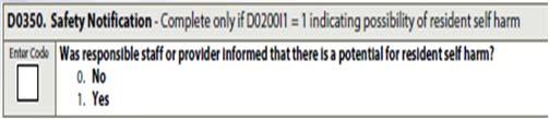 2) Do not add score during interview, focus full attention on resident Code higher frequency if resident has difficulty