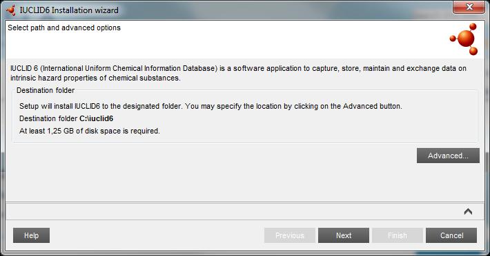 IUCLID simplification Desktop version installation improved IUCLID dossier creation