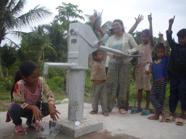 Upper Northern Beaches Rotary has provided support for the drilling of bores and the installation of water pumps in Cambodia using a district grant.