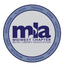 Midwest Chapter, Music Library Association 77th Annual Meeting Ann Arbor, Michigan Thursday-Saturday, October 18-20, 2018 Registration Form Name: First-time attendee?