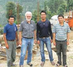 Page 12 Construction of the new hospital in Okhaldhunga started in December 2011.