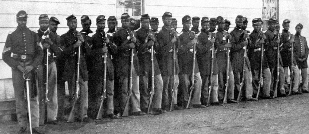 Recruits arrived from 24 states -- 15 Union, five Confederate and all four border states.