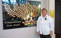 Compassionate Care Award Winners NAMED AT HANNIBAL REGIONAL HOSPITAL Because of the care their mother received from the patient care providers at Hannibal Regional Hospital in 2004, Mary Lou Leone s