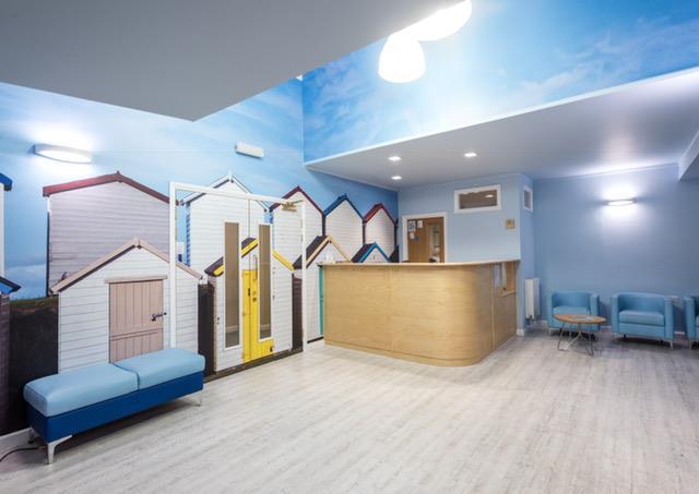 How the Estates and Facilities engage with Art/ Design to create and transform our patient environment An example of is the community out-patients clinic, The Bedale Centre.