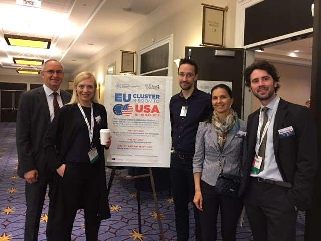 visit of 19 European cluster organisations from 10 EU countries to the United States (U.S.) was organised by BILAT USA 4.0 www.euussciencetechnology.