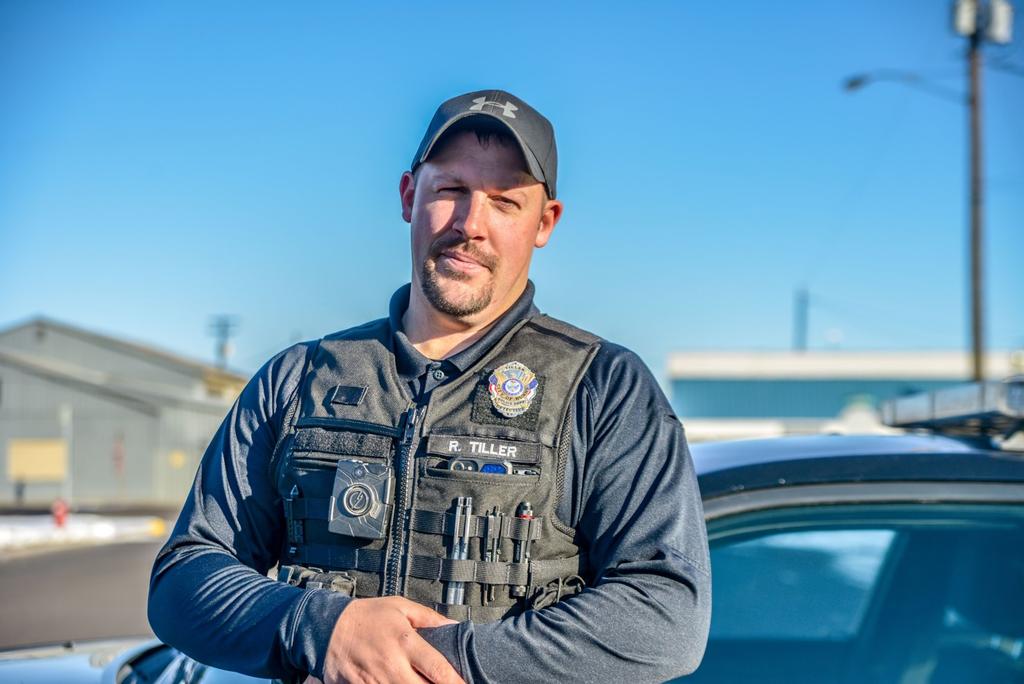 Meet the Officers Detective Robby Tiller Started as a Reserve Officer for Hines Police Department in 2008 Transferred to Burns Police Department as a Reserve Officer in 2012 Became employed full-time