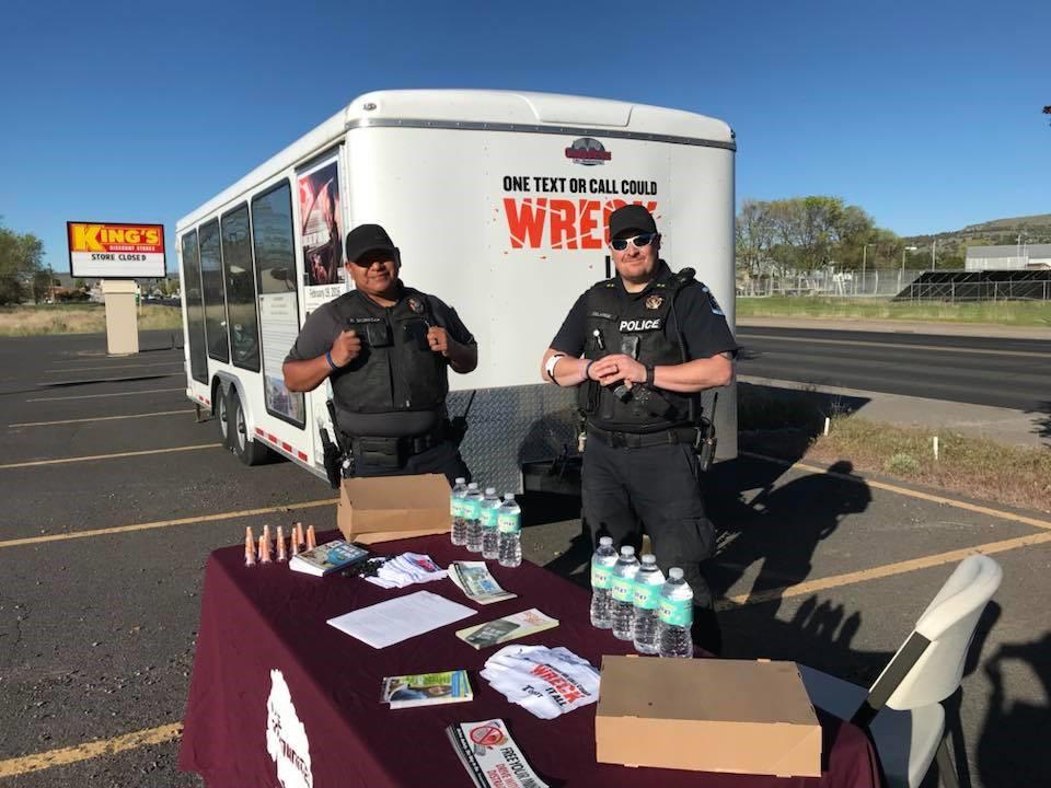 Community Involvement Distracted Driving Blitz In May, Burns Police Department partnered with Harney County Safe Communities to participate in a Distracted Driving Blitz.
