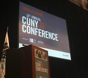 Cambridge, MA / May CITY UNIVERSITY OF NEW YORK (CUNY) IT CONFERENCE The CUNY IT Conference explores the challenges and opportunities of using