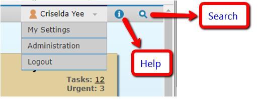 Across the top of the page on the left you will find a persistent toolbar from which you may access the Proposals, Agendas, Accounts, and Reports modules.