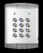ADDITIONAL BUTTON MODULES INSTALLATION ELEMENTS ACCESS CONTROL FC52PL Stand alone keypad with aluminium front plate and stainless steel buttons, that can be installed singularly or in composition