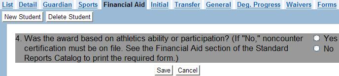 have on previously awarded aid. 3. Click the "Save" button. How to Review Fund Code Questions 1.