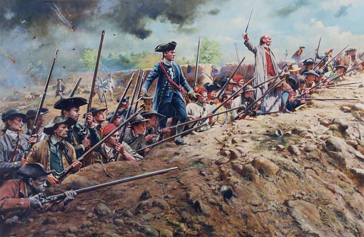 Prescott noticed that nearby Breed s Hill was an even better place to use the local geography to his advantage as a hilltop would be easier to defend, so he ordered his men to move there At