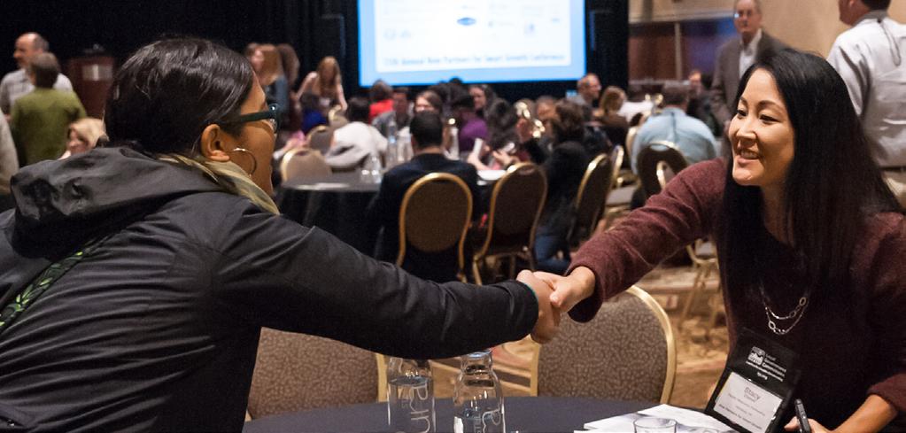 CONNECTING LEADERS In 2016, LGC reached more than 4,000 livable community and sustainability leaders and practitioners through our national conference, our statewide forums, design workshops and