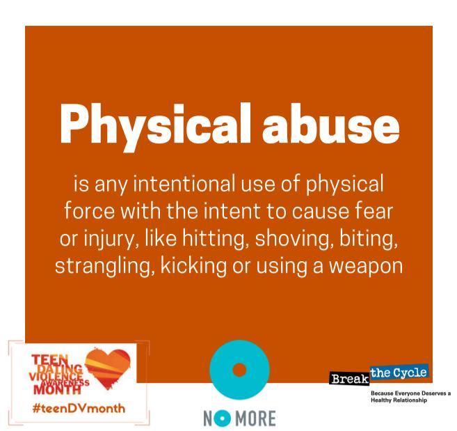 Teen Dating Violence Awareness Spread the word on