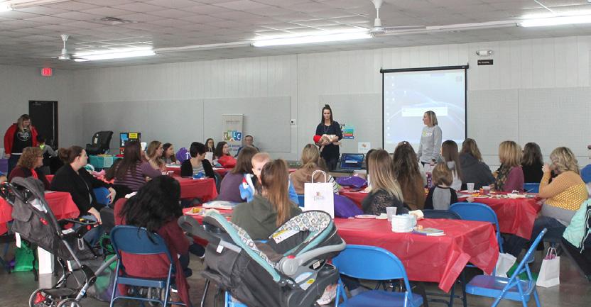 Center, Lyon County WIC, Coffey Health System Social Services, Coffey County Obstetrics Department, Coffey Second Annual Community Baby Shower County Nursing, Sunflower Health Plan, and Childcare