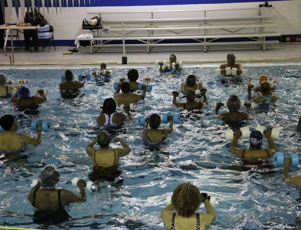 Aquatics SECTION NAME Aqua Exercise Water aerobics can help improve the physical and mental health of an individual.