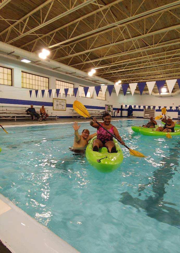 Kayak Pool Sessions Learn the fundamentals of white water kayaking indoors before you get out on the river.