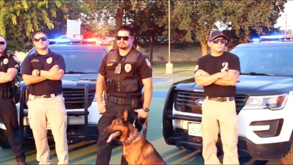 Since 2006, the Lemoore Police Department Canine Unit was composed of K9 handler, Commander Michael
