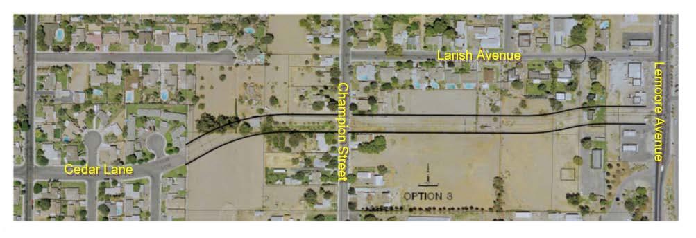 Previous Actions An alignment for Cedar Lane between 19 th Avenue and Lemoore Avenue was first adopted in 1965. A new General Plan was adopted in 2008.