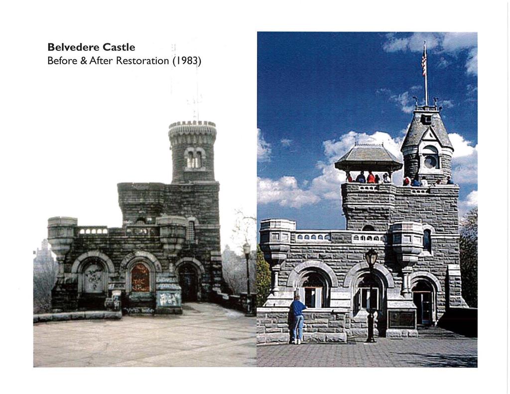 Belvedere Castle Before &