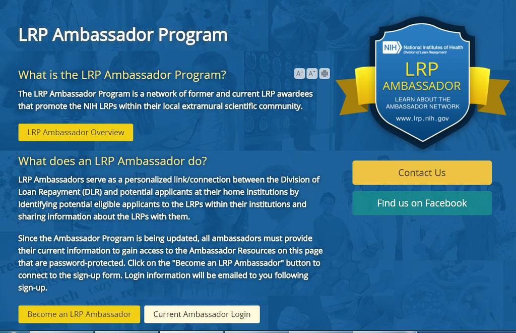 LRP Ambassador