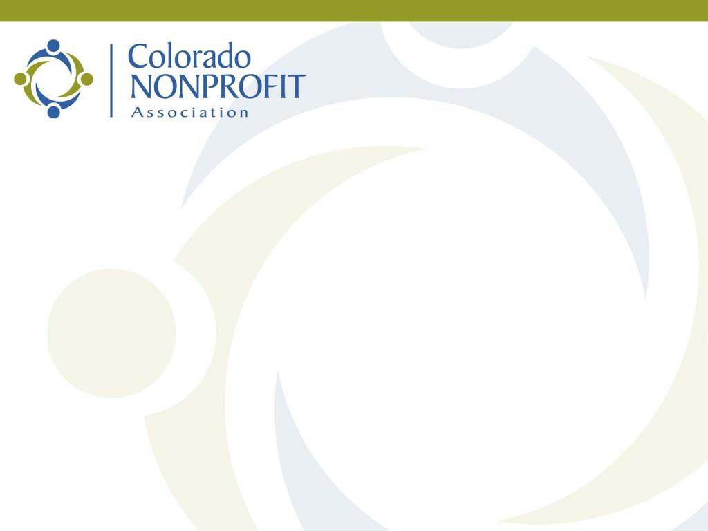 Trends in Charitable Giving 2014 Colorado Generosity Survey