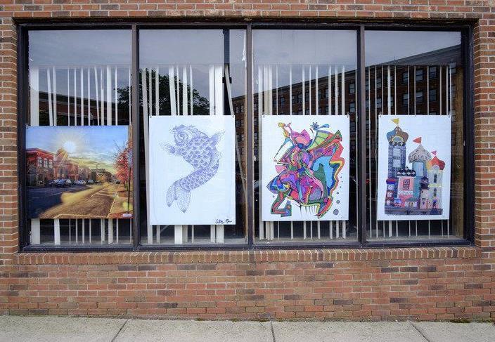 CALL FOR ARTISTS Art on Oliver Street Public Art Program on Oliver Street Part 1: Large scale artwork hanging in store front windows Art on Oliver Street strives to beautify the Oliver Street