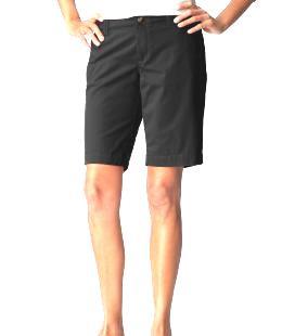 We have selected Bermuda shorts because the length is more professional than short shorts. 2.