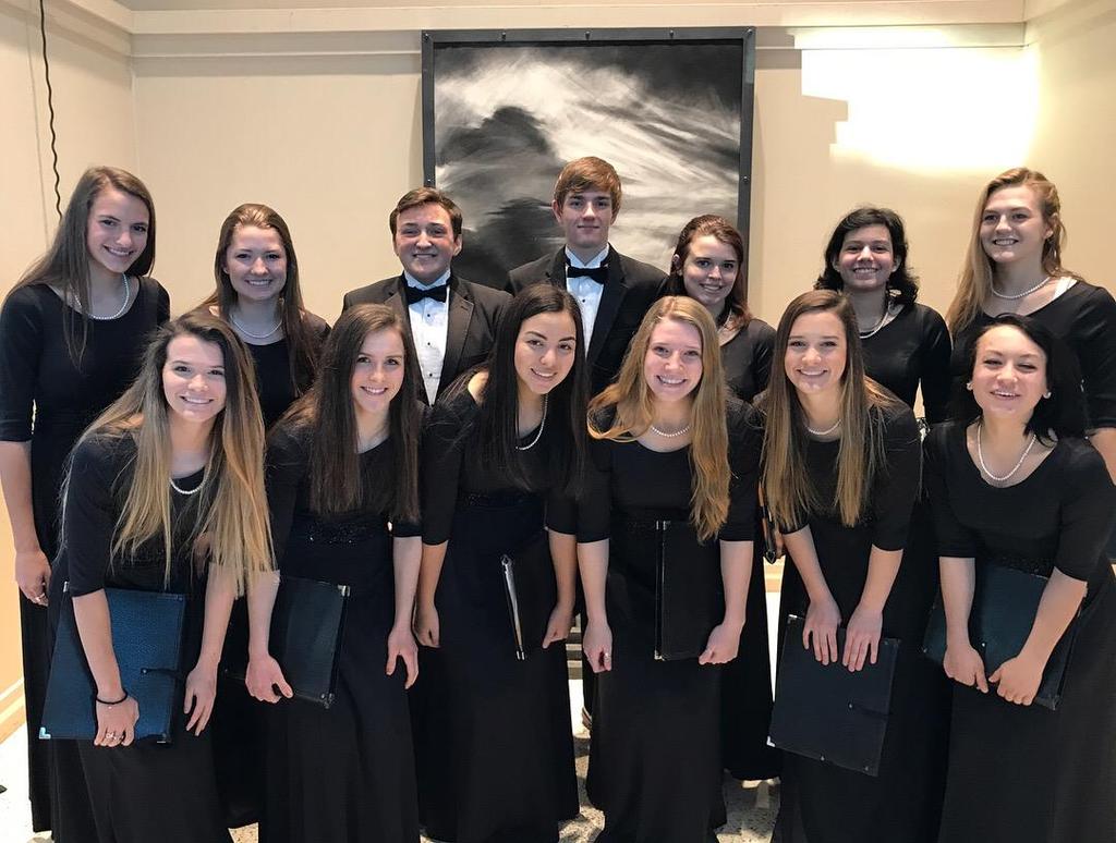 Mixed Choir 7 students selected into the TPSMEA Region 3 Treble