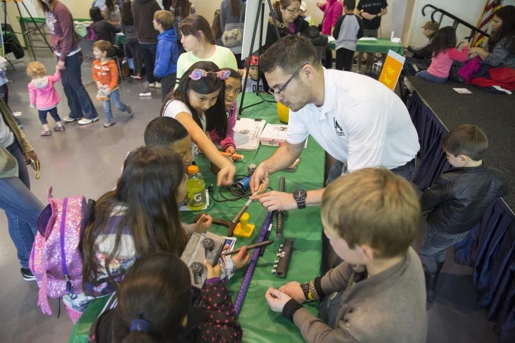 Project Name: STEM Funshop at the Port of Los Angeles Port of Los Angeles Short, Descriptive Summary of the Event: On Saturday, March 10, 2018, the Port of Los Angeles hosted its annual STEM Funshop