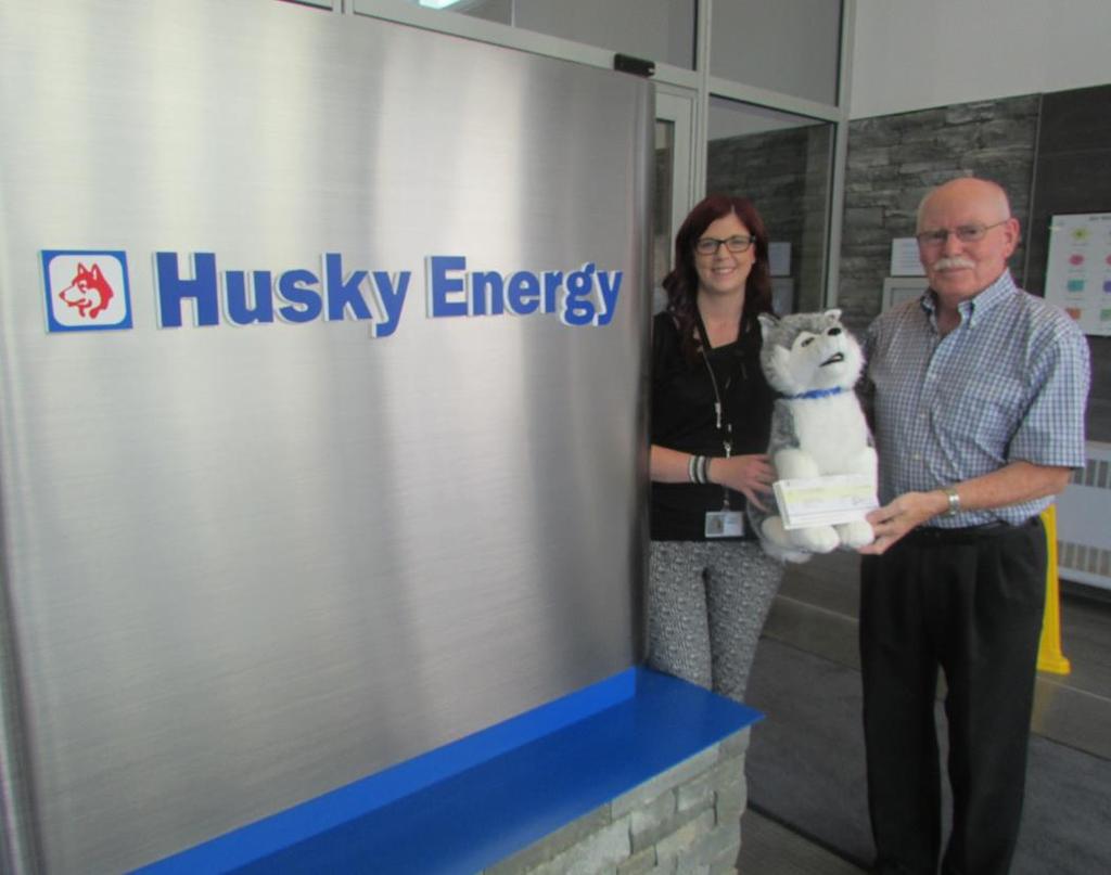 health in the workplace August 2018 Husky contributes funds