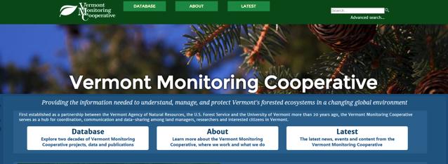 Data Management Incorporate data storage, transfer and management costs into research project proposals Utilize and support cyberinfrastructure currently maintained by the Vermont Monitoring