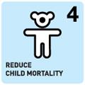 Millennium Development Goal 4: reduce child mortality Regional average mortality rates for children under 5 years decreased