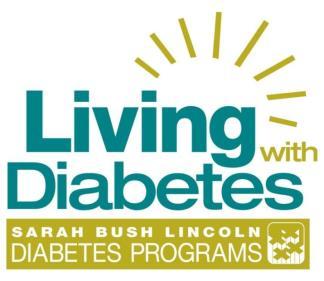 Living with Diabetes Exercise and education program for people with diabetes Work one-on-one with an RD and RN, both CDE s Participants learn more about diabetes, get more physical exercise, learn