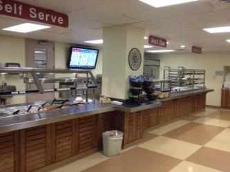 Basement Bistro Hospital Cafeteria Serving employees and