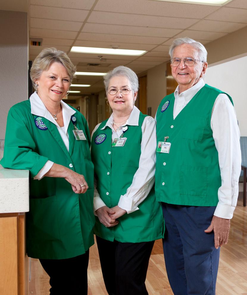 Volunteers: A Virtuous Circle of Life It happens thousands of times a day: Texas Health staff throughout our system inspire their patients by providing generous, compassionate care.