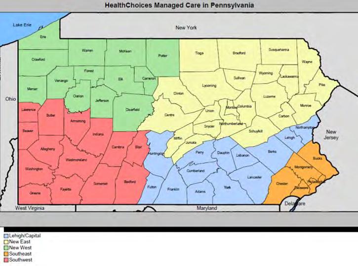 How is CHC Similar to HealthChoices? Both are Medicaid managed care programs. Zones: Five geographic zones are the same.