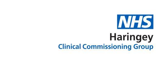 Haringey CCG Commissioning Intentions for 2017-19 What are commissioning intentions? Commissioning intentions are usually developed every year.