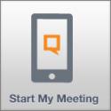 GLOBALMEET FOR IPHONE START YOUR MEETING STEP 1. To start a meeting using your own GlobalMeet account, tap Start My Meeting.