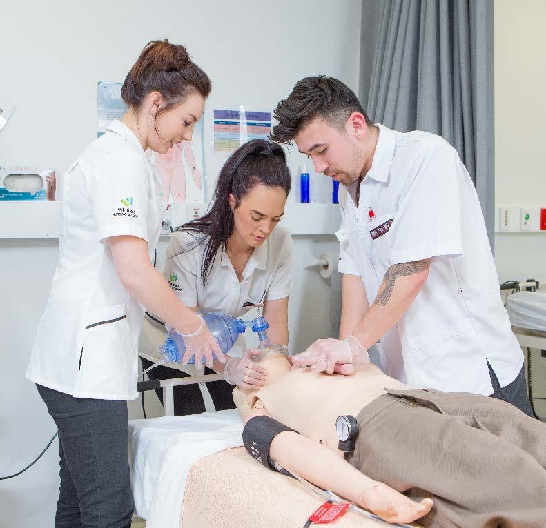 Bachelor of Nursing Programme Content Detailed course information (i.e. course aims, learning outcomes, credits etc.) is available on the Bachelor of Nursing page on the Whitireia website.