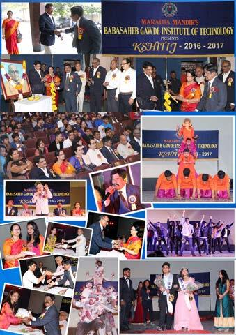 April 2017, Volume 5 Activities of BGIT in 2016-17 KSHITIJ BGIT celebrates its annual cultural and sports event called KSHITIJ.