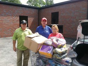 DAV Department of Kentucky donates supplies to flood victims.
