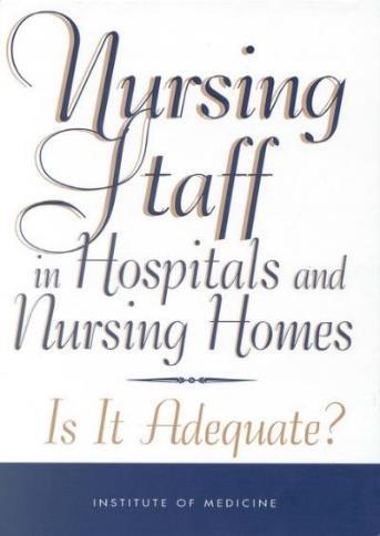 History of nursing-sensitive quality indicators Nurse staffing and quality of