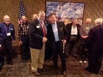 Former NMSSAR President Barger Congratulates ABQ SAR Chapter President Carr President Carr Brings the January 23, 2016 Meeting to a Close and Adjourns the Meeting From left to right at front of